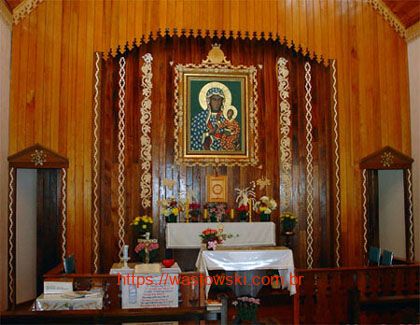 Santuário de Nossa Senhora Częstochowa - foto interna